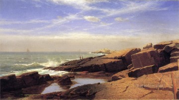 ナハントの岩2 風景 ルミニズム ウィリアム・スタンリー・ハセルティン Oil Paintings